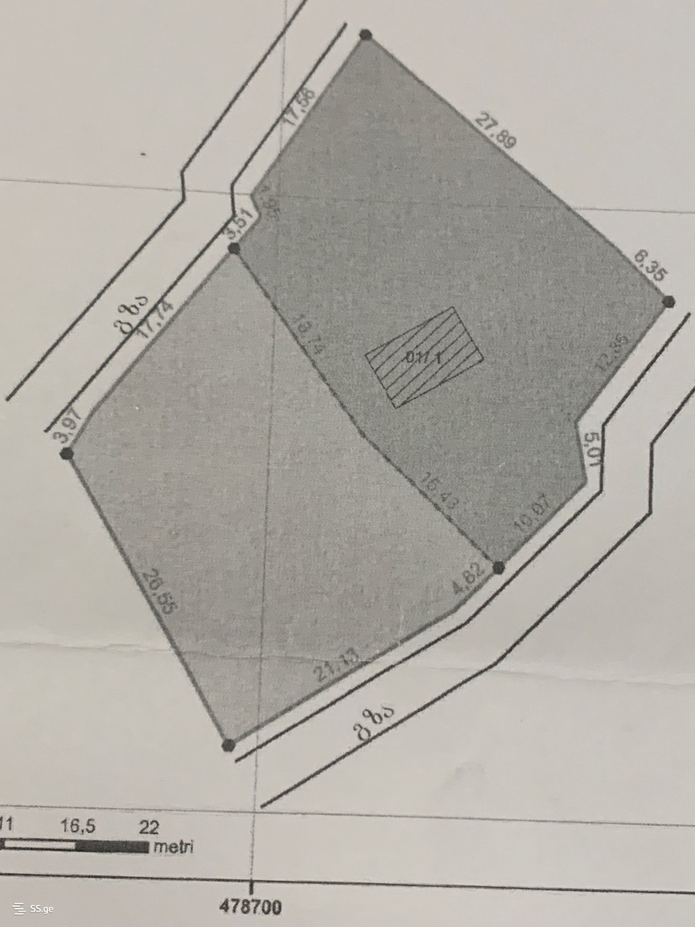 იყიდება მიწის ნაკვეთი ნავაზში